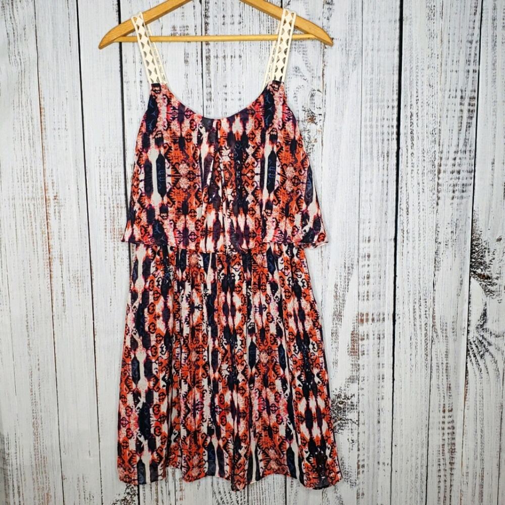 BNWT! Super cute A.BYER Boho print dress